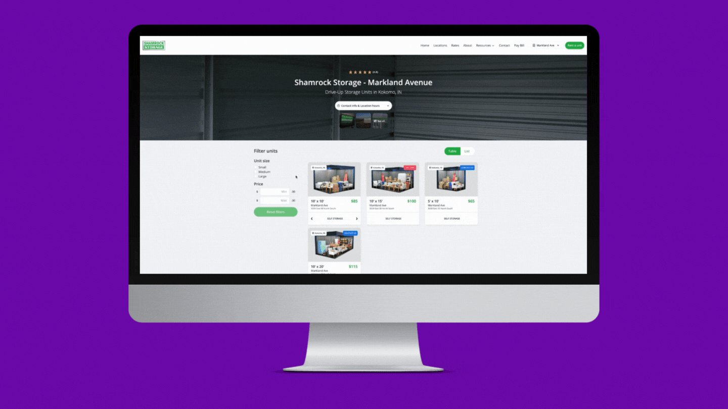 How Shamrock Storage Got 90 Online Rentals Customer Success Stories